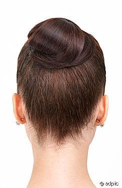 Perfekter Dutt Haare Frisur Tanzen