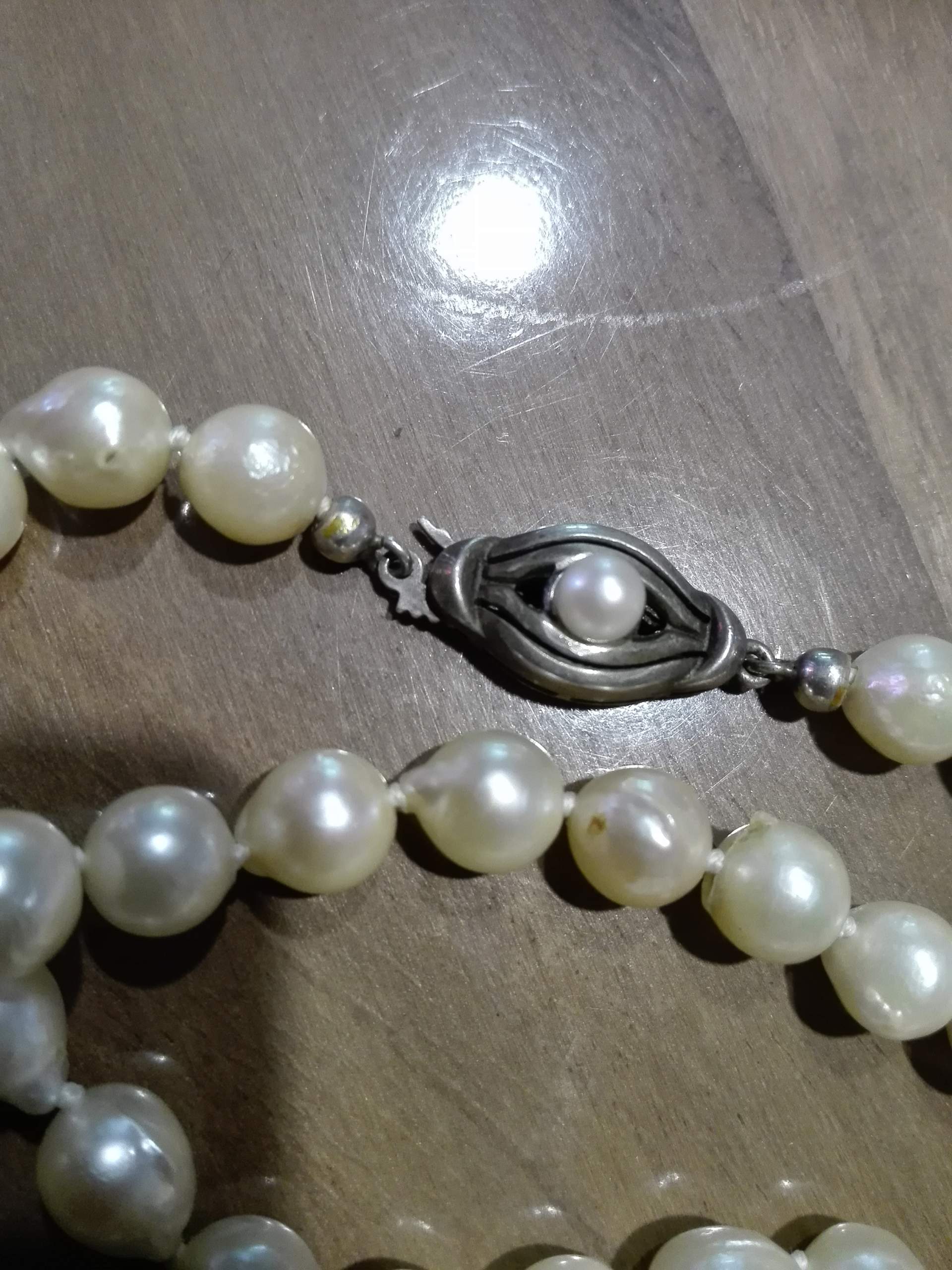 Perlenkette / Wert? (Schmuck, Perlen)