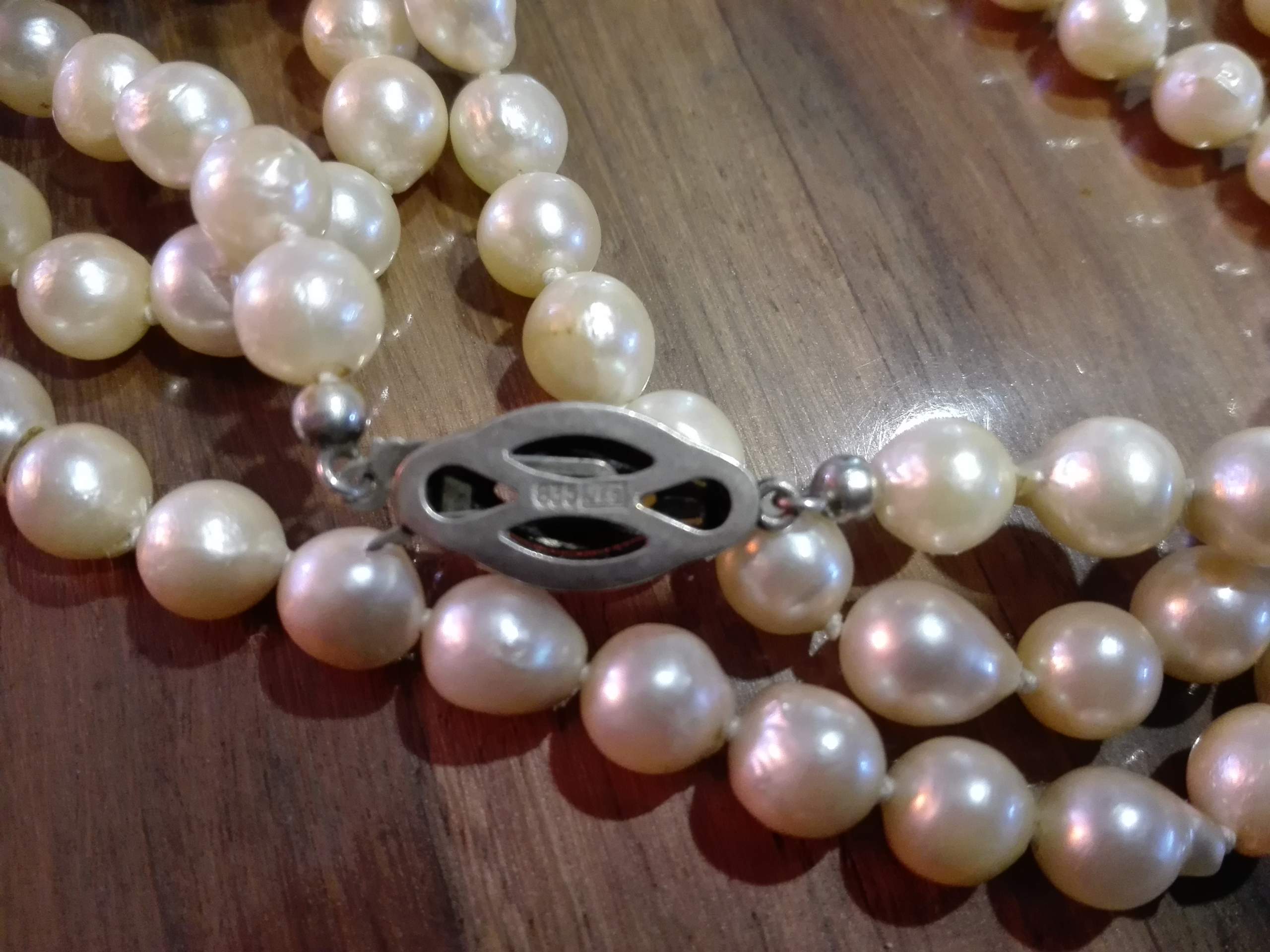 Perlenkette / Wert? (Schmuck, Perlen)