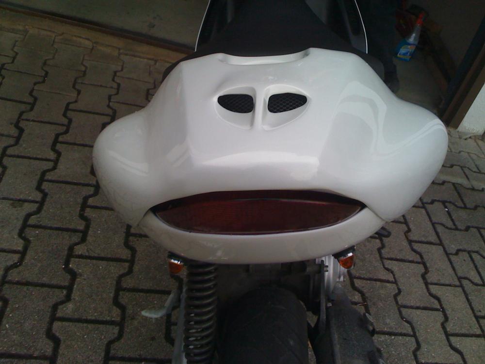 Yamaha Aerox 50 Verkleidungsset 4-tlg. - Weiß Glänzend Für Modelle 1997-2020