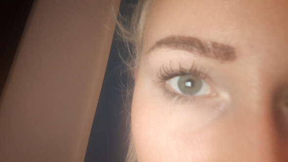 Permanent Make Up Augenbrauen 2 Sitzung Und Wieder Farbe Kruste Weg