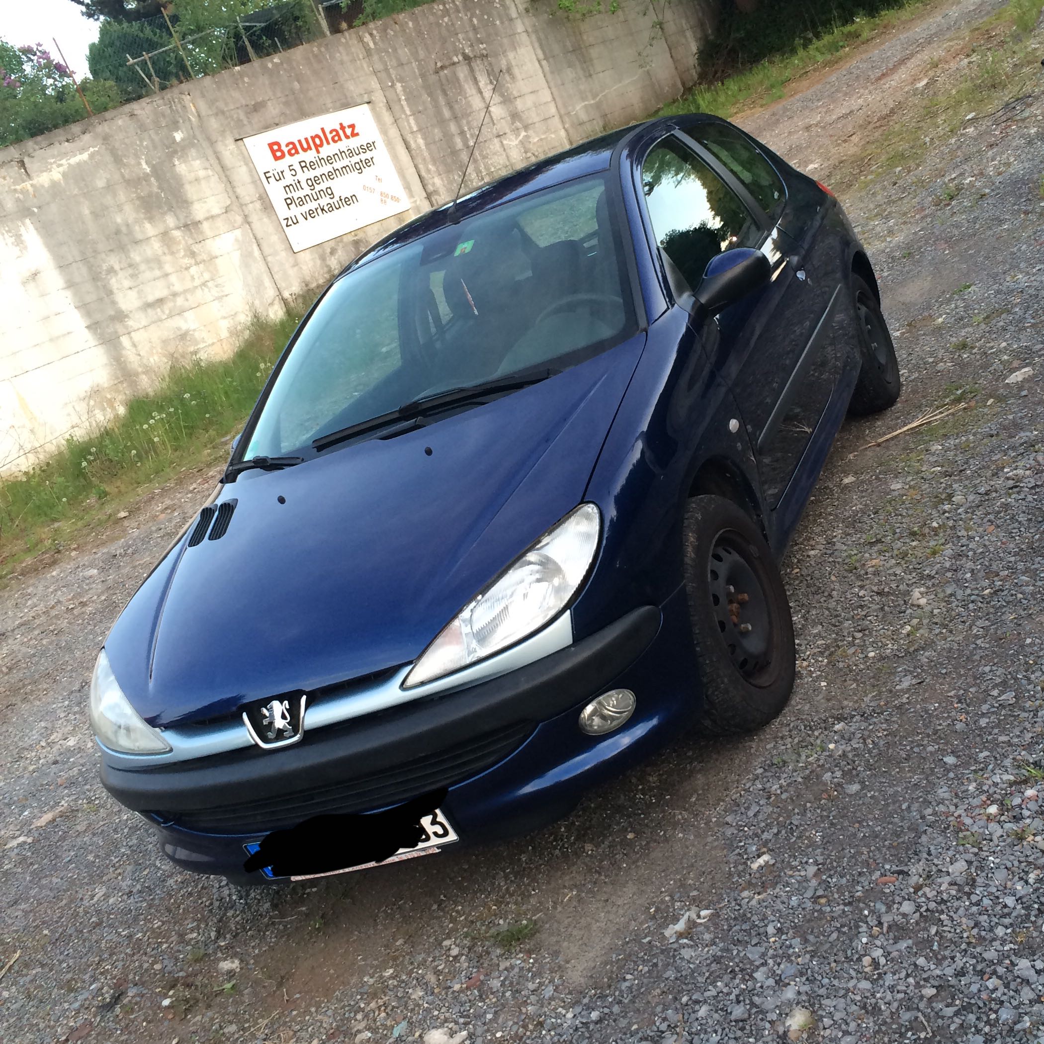 Peugeot 6 E10 Tanken Auto Benzin