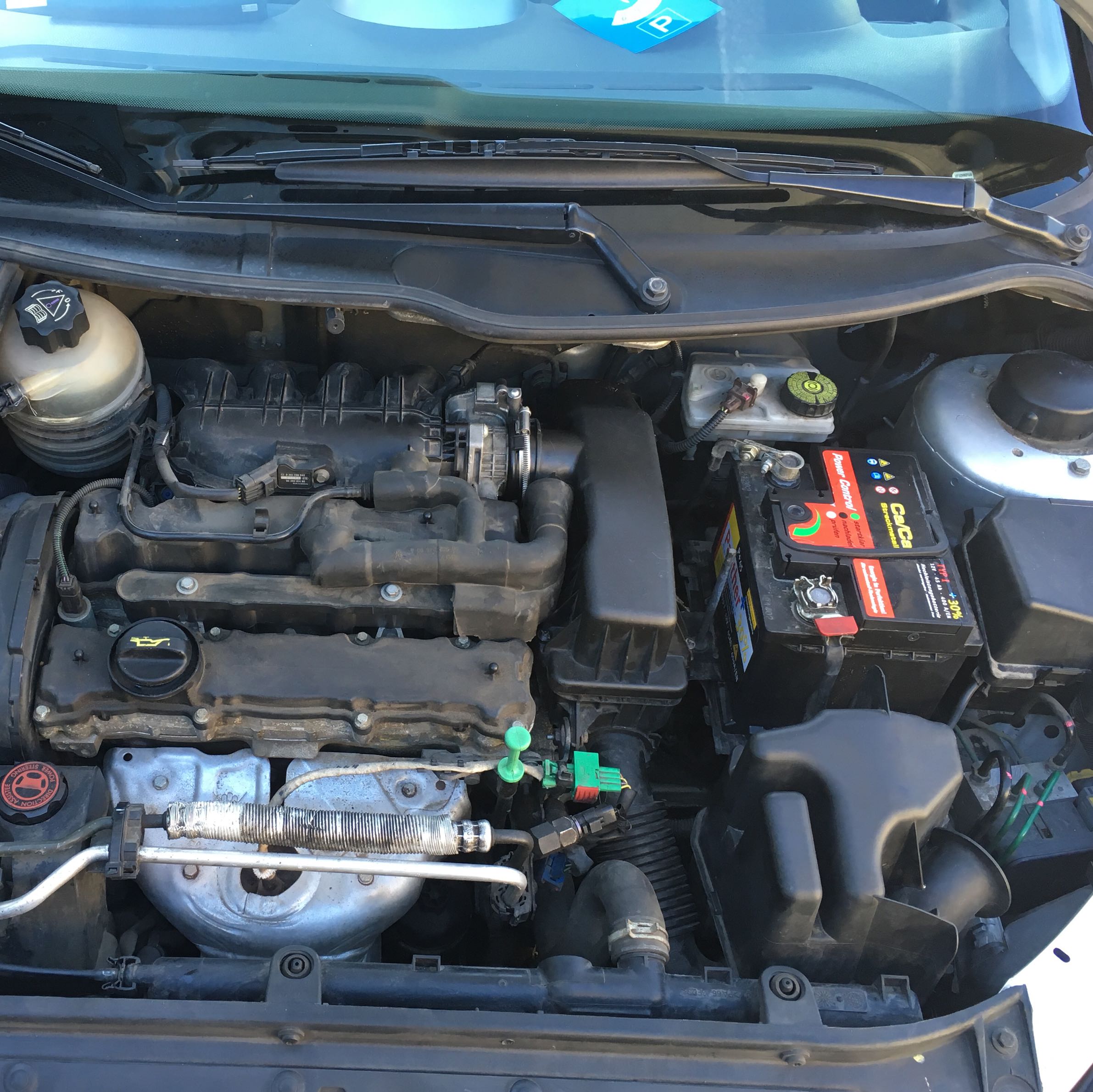 Peugeot 6 Olwechsel Auto Kfz Ol