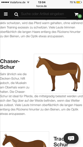 Chaser Schur - (Pferd, scheren, welches motiv)