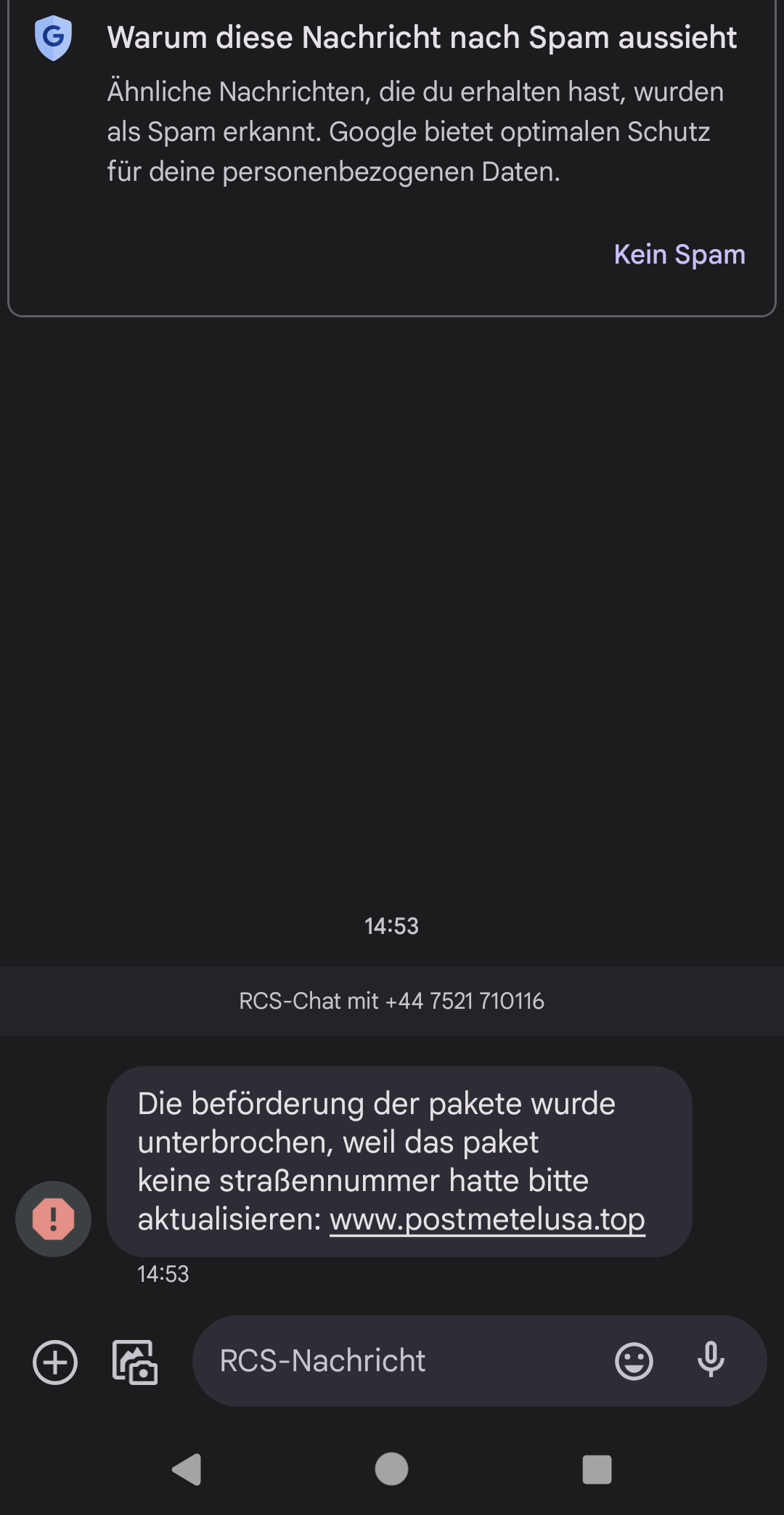 Phishing SMS - Strafanzeige Stellen? (Betrug, Rechtslage, Scam)