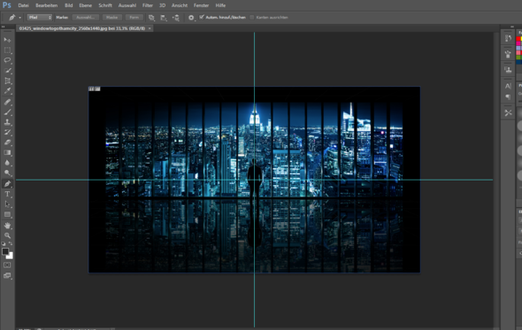 Photoshop Cs6 Blaue Linien Kreuz Uber Dem Projekt Entfernen Bildbearbeitung Bildbearbeitungsprogramm Overlay