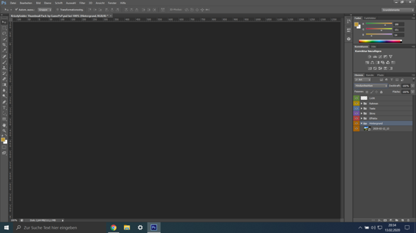 Photoshop Ebene wird nicht angezeigt? (Computer, Bildbearbeitung, ebenen)