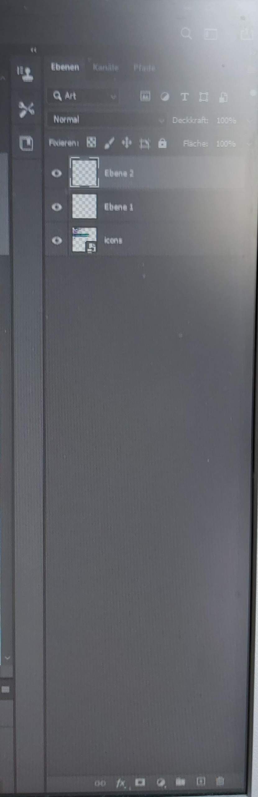 Farbpalette ist weg? Technik, Technologie)