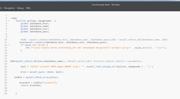 Php Mysql Datenbank Auslesen