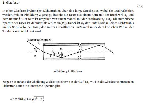 Aufgabe - (Studium, Physik, Wissenschaft)