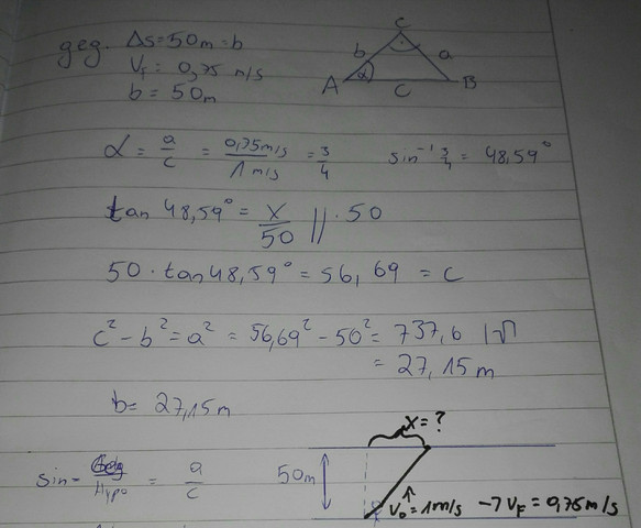 Physik Hilfe bei Fluss strömung? (Mathematik)