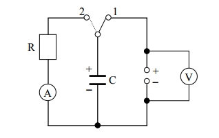 Physik Schaltplan Entladen eines Kondensators? (Schule, Technik