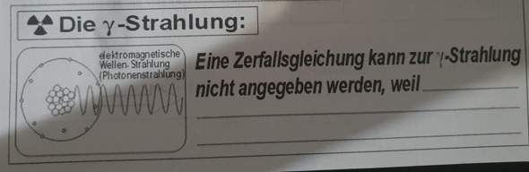 Physik Strahlung?