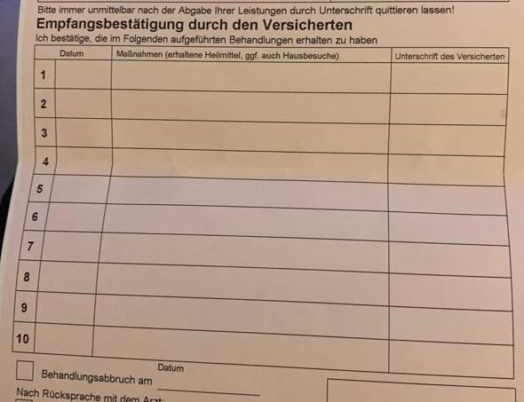 Physiotherapeut betrügt mich? (Krankenkasse, Betrugsverdacht)