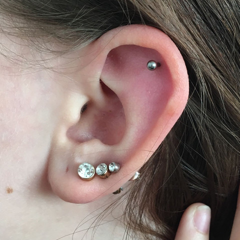 Wohin?
- (Piercing, Ohr)