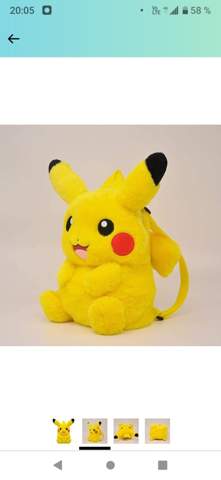 Pikachu (Pokemon) Rucksack von der Größe her nur für Kinder?