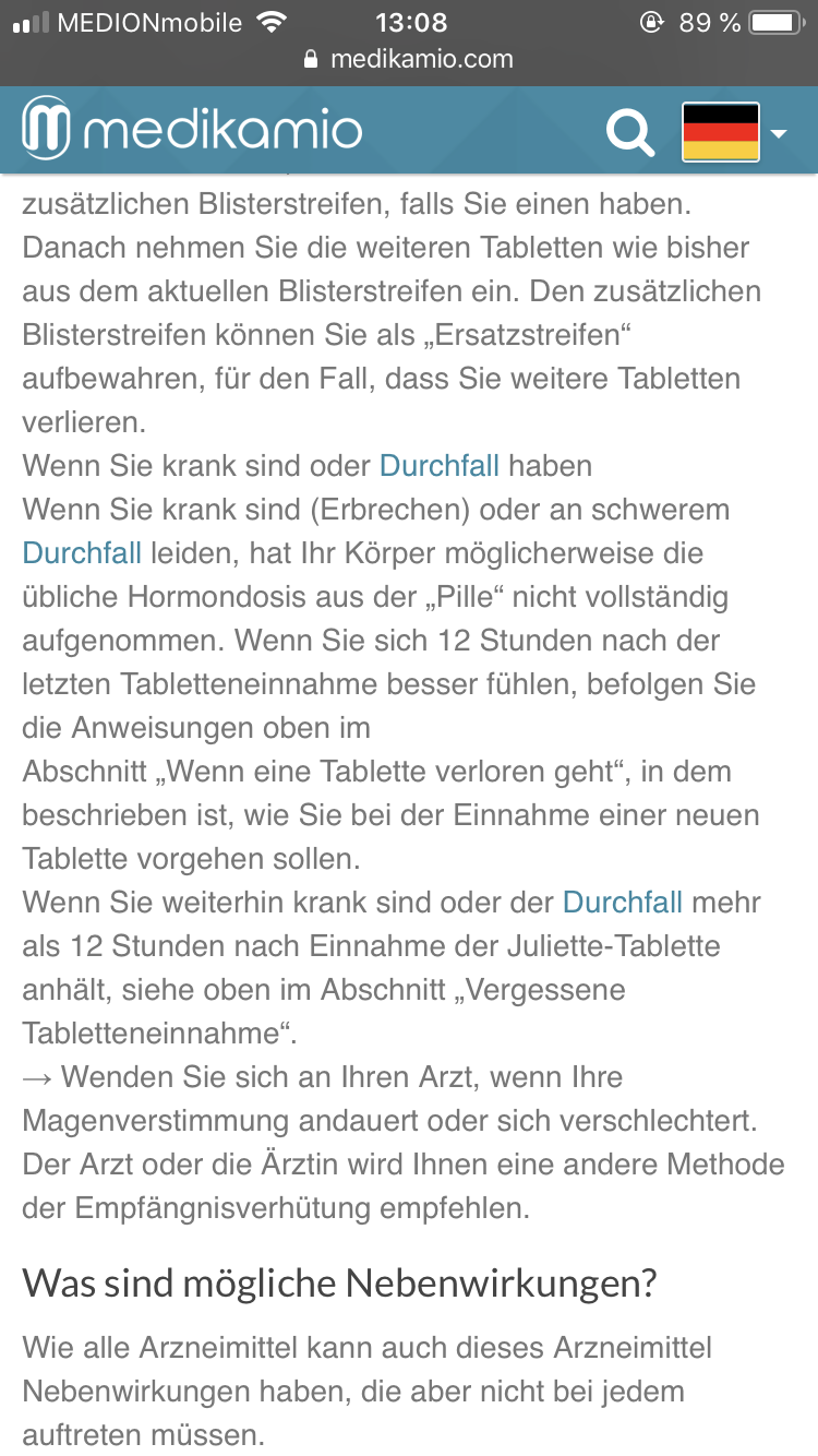 Pille Durchfall Hilfe Juliette Gesundheit Und Medizin Sex Angst Pille Durchfall Hilfe Juliette Gesundheit Und Medizin Sex Angst
