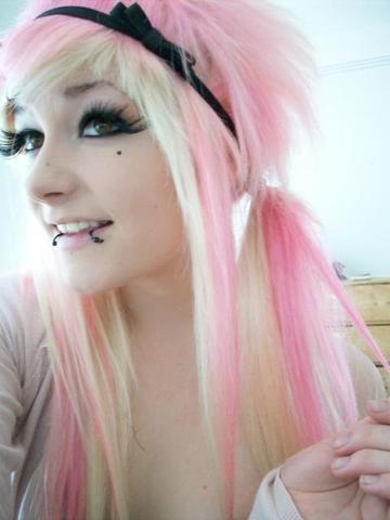 farbe pink/rosa :) - (Haare, Jugendliche, ungewöhnlich)