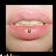 Pircing auf der lippe? (schön, hässlich)