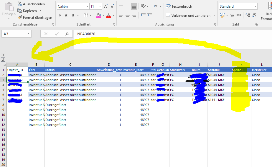 PivotTabelle Formatierung löschen aber die Daten in der Tabelle beibehalten? (Microsoft Excel)