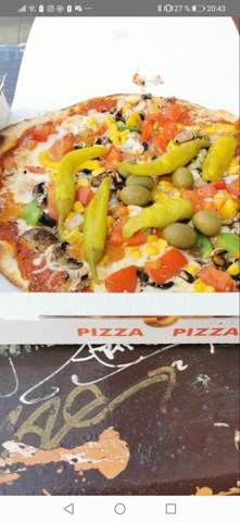Pizza Vegetaria Vom Italiener Kalorien Ernahrung