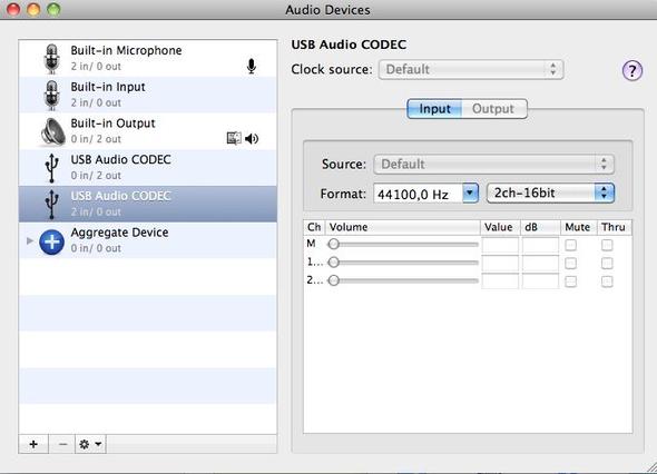 Audio und Midi Einstellungen (wenn das was dazu beiträgt) - (Musik, Mac, DJ)