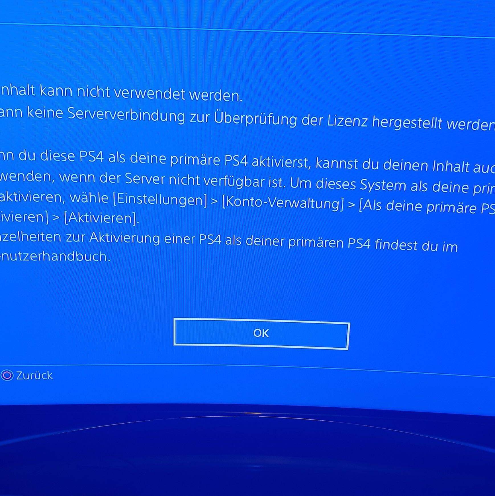 PlayStation 4 Fehler NW-31473-8 was ist das? (Computer, Technik, Spiele ...