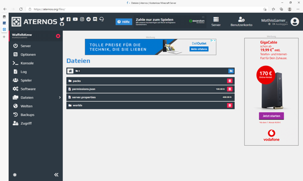 Aternos Plugins