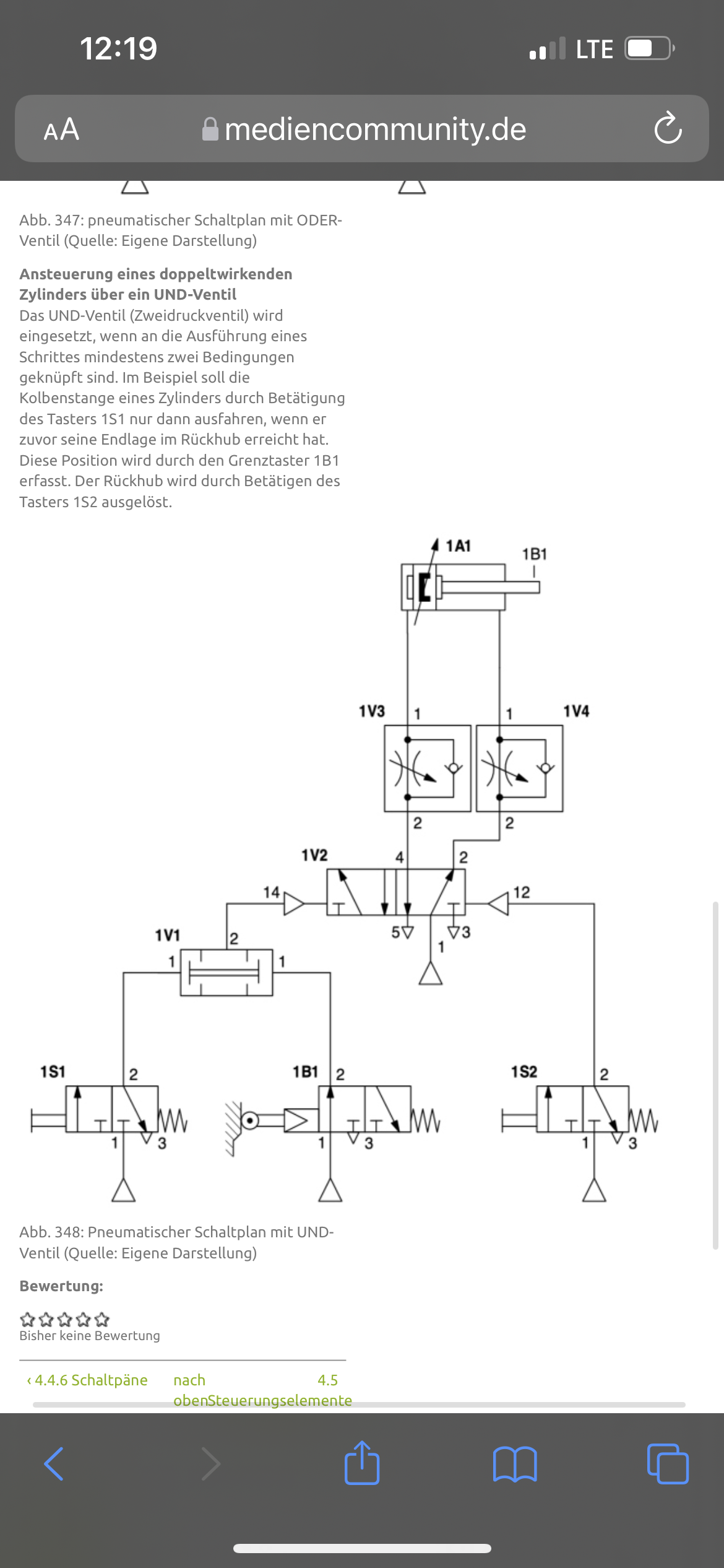 Pneumatik Schaltplan? (Technik, Technologie)