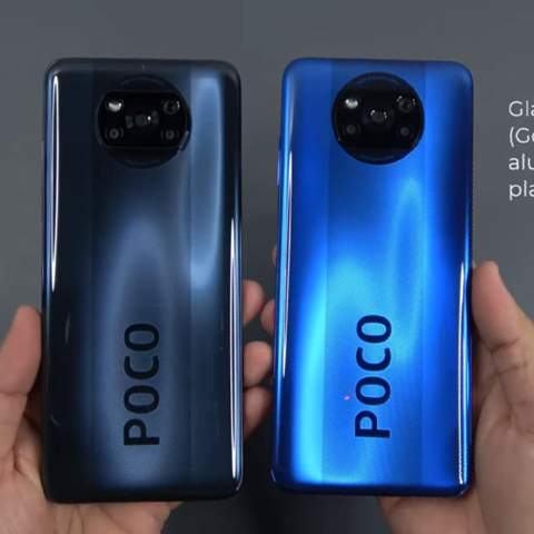 Poco X3 welche Farbe gefällt euch - anthrazit oder blau?