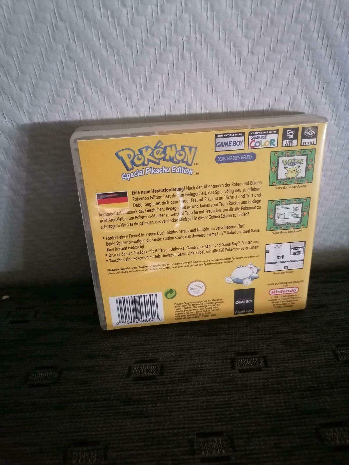 Pokémon Gelbe Edition Fake in Papier oder Plastik OVP? (Computer ...