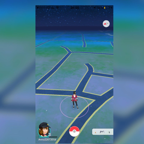 er hat gesagt das da oben rechts iwie so was mit "A" stehen soll und aktivieren - (Handy, Pokemon Go)