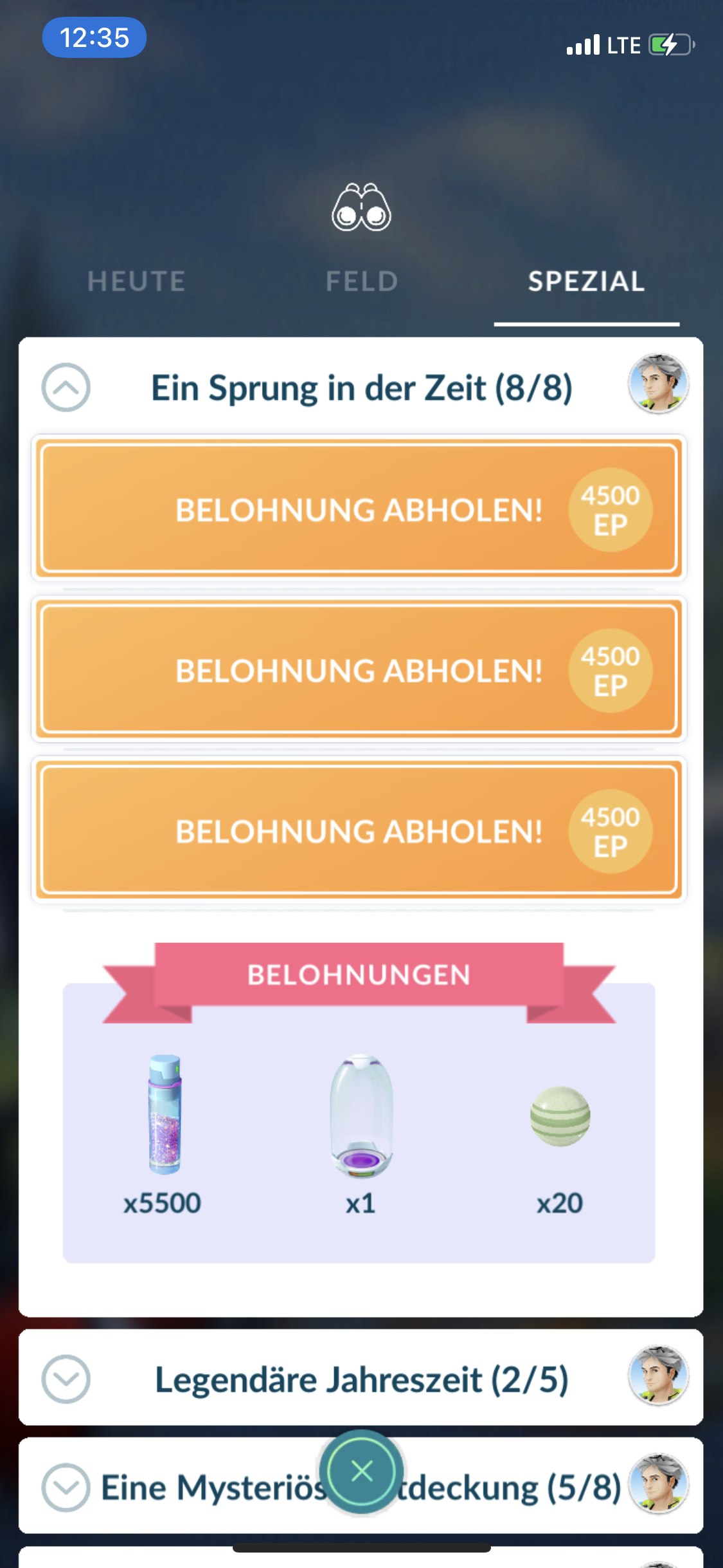 Pokemon go werden Aufgaben Ep verdoppelt? (Spiele)