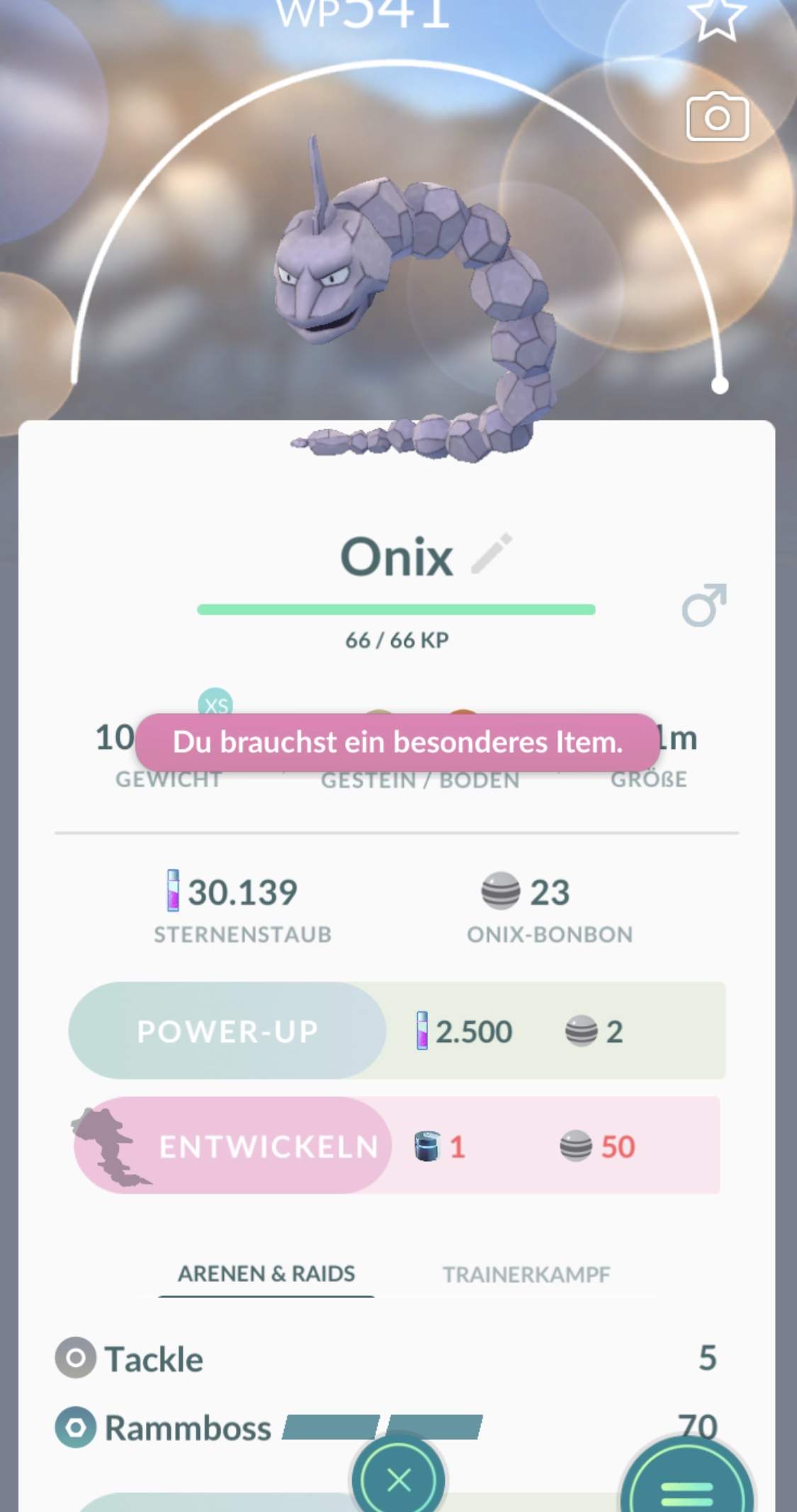 Pokemon onix? (Pokemon Go)