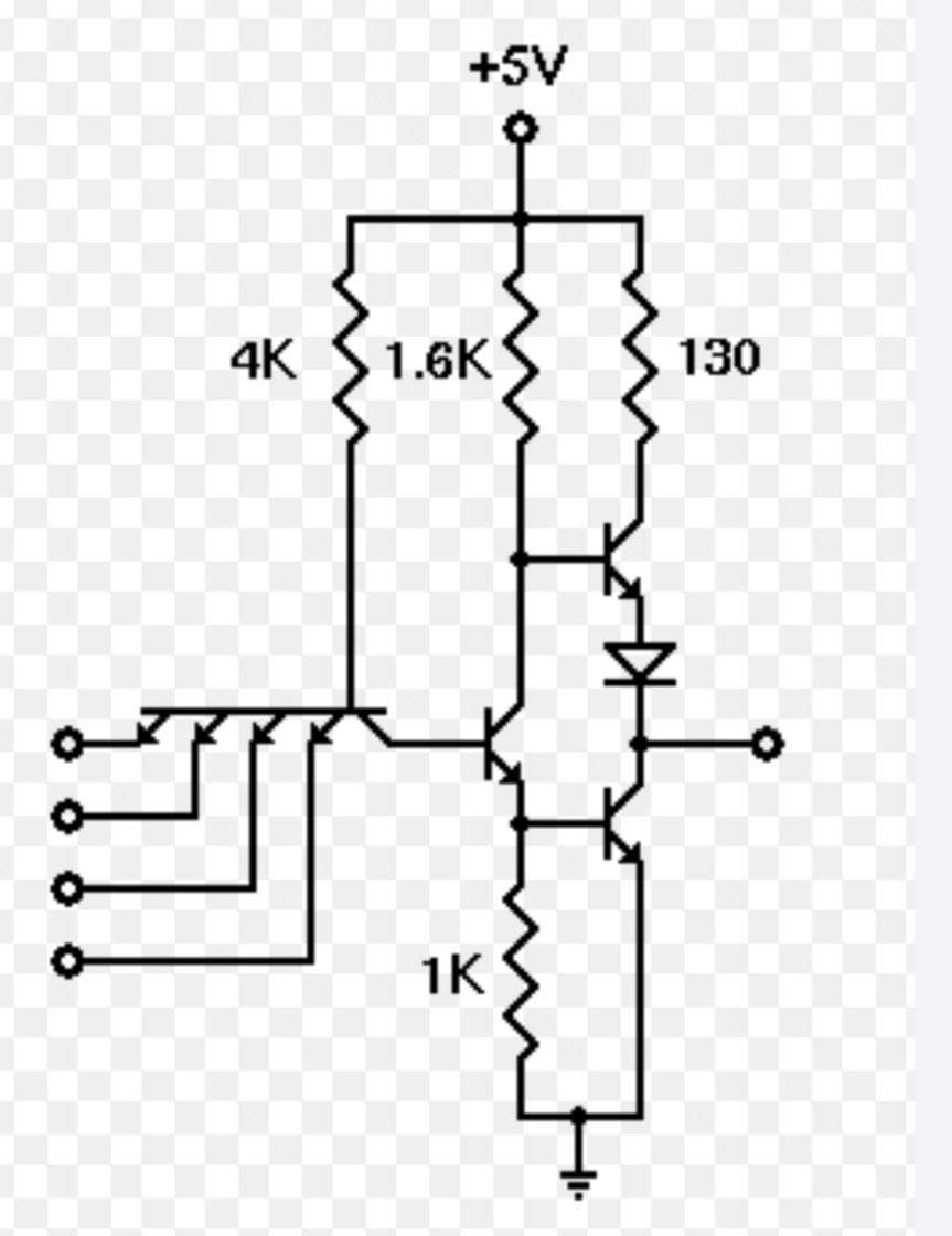 Polarität bei Multiemittertransistoren? (Schaltung, Transistor)