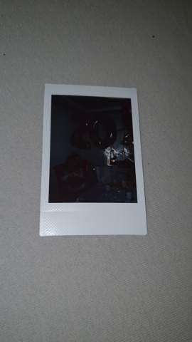 Polaroid Bild fast schwarz?