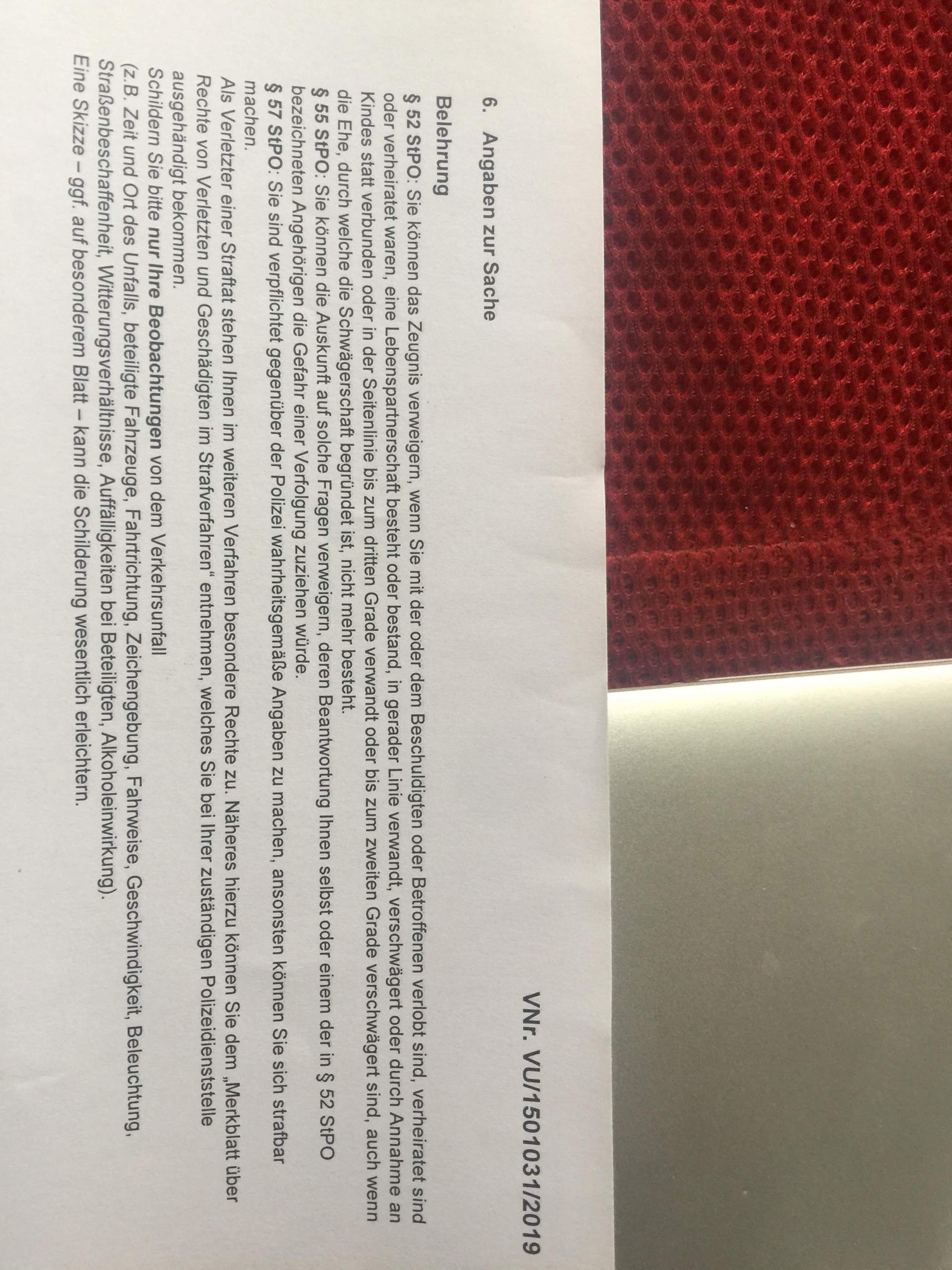 POLIZEI zeuge?