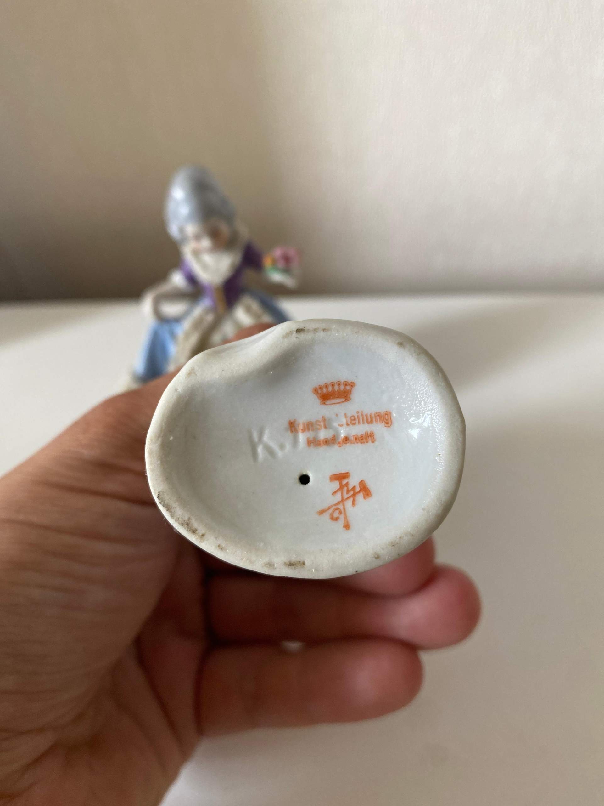 Porzellanfiguren welcher Hersteller? (Antik, Porzellanmarke