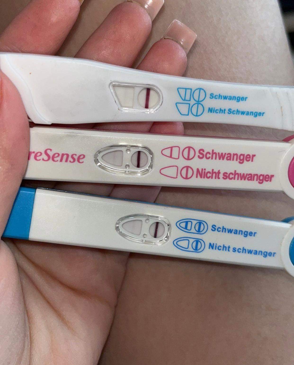 Positiv oder negative? (schwanger, Schwangerschaftstest)