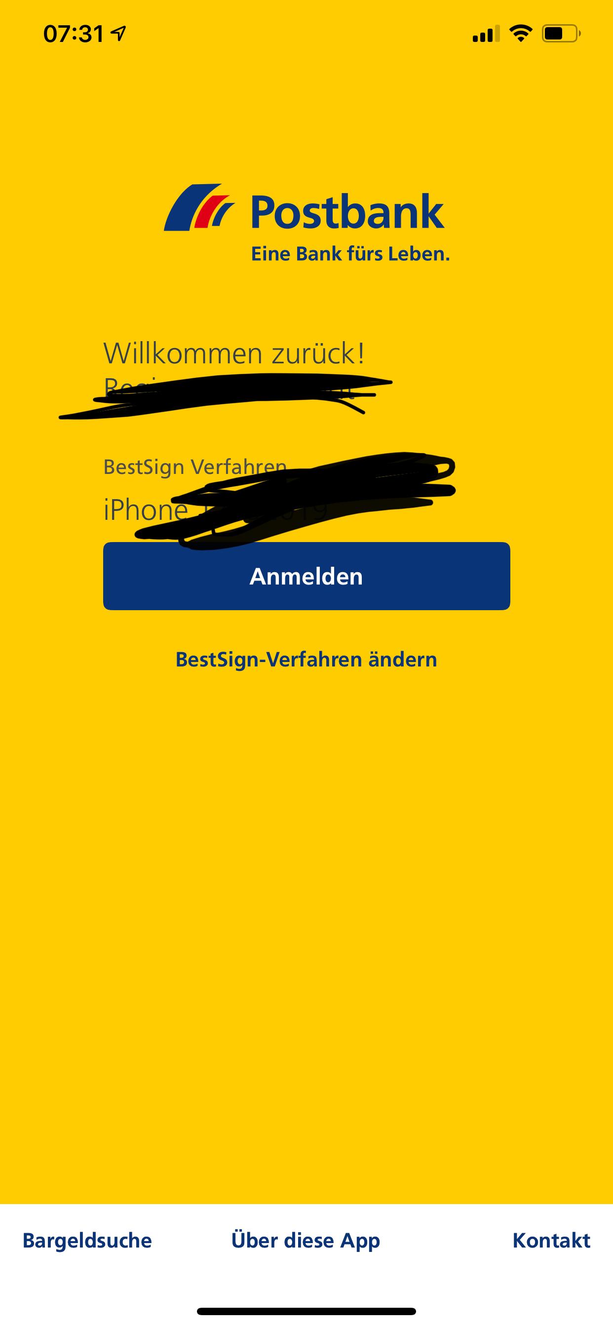 Anmelden Bei Der Postbank Nicht Mehr Möglich – DNZB