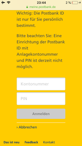 Postbank Kontonummer Und Pin Falsch Postbank Kontonummer Und Pin Falsch