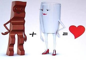 Poster Kinderriegel Milch Glas Schokoriegel Wo Werbung