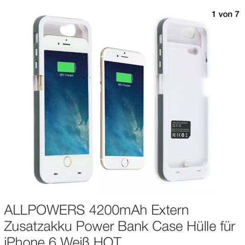 Für 15,99 ist die - (Akku, iphone6, Powerbank)