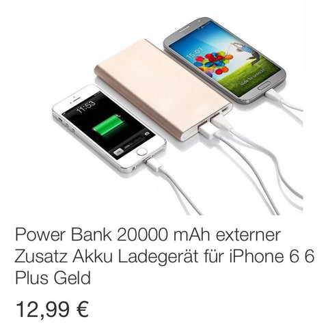Hmm mmmm - (Akku, iphone6, Powerbank)
