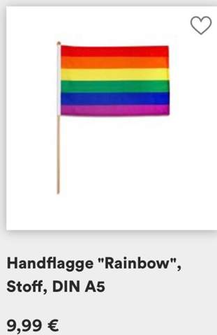Pride flag Thalia online bestellen oder im Shop kaufen?