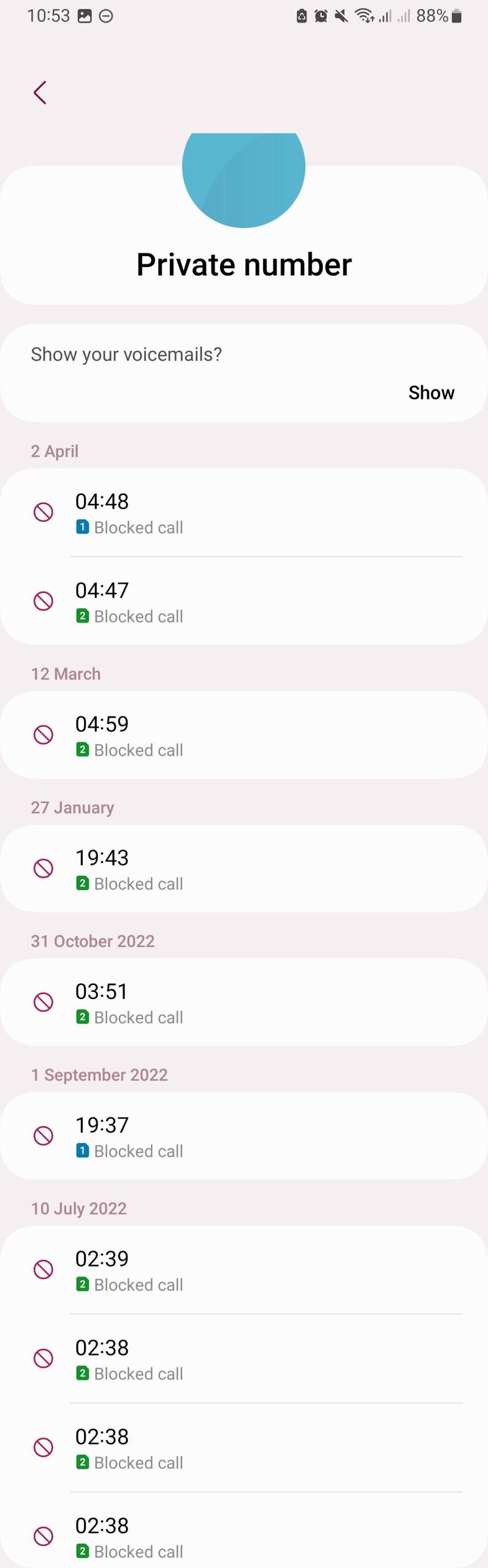 Private Nummer ruft mich seit einem Jahr durchgehend an? (gruselig, Stalker)