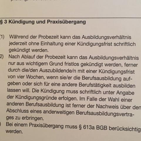 Ausbildung gekündigt trotzdem berufsschule Ausbildung gekündigt trotzdem berufsschule