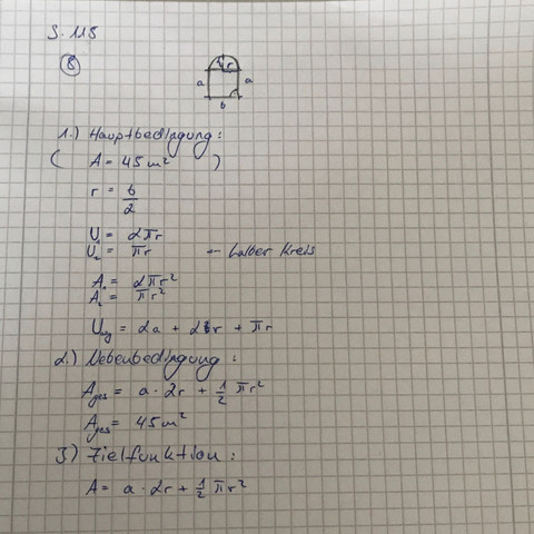 Soweit habe ich bisher die Aufgabe lösen können. - (Schule, Mathematik, Funktion)