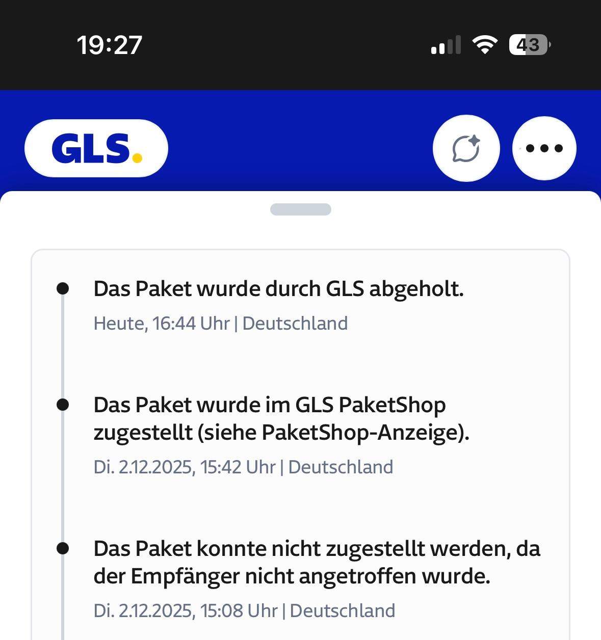 Gls Dein Paket Ist Fast Da
