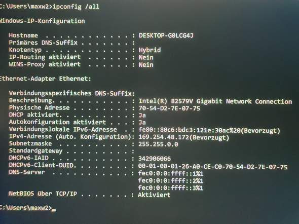 Problem mit meinem Netzwerk? (Computer, Technik, Technologie)